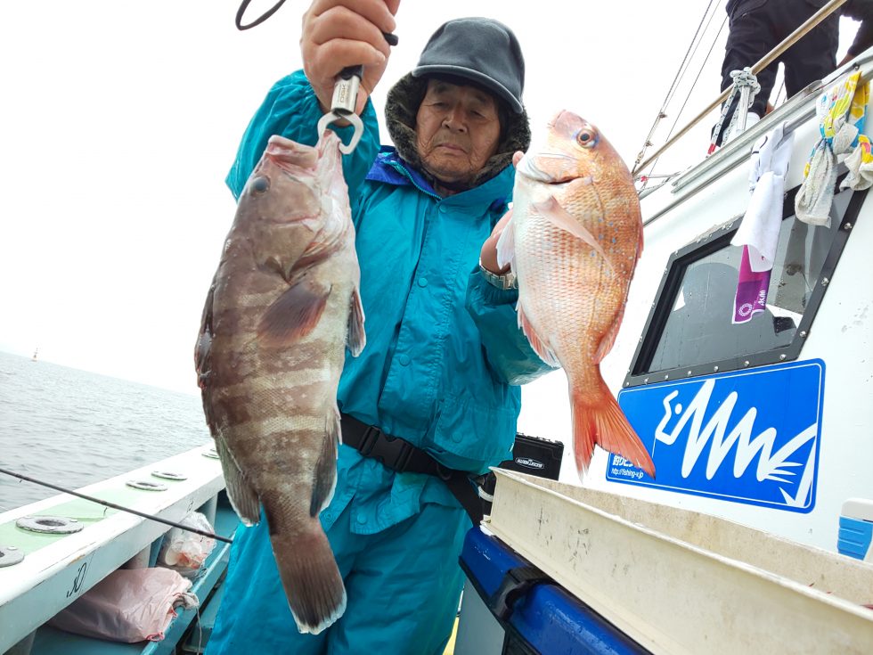 高級魚マハタ!しかもデカイ!焼きダイも嬉しいー