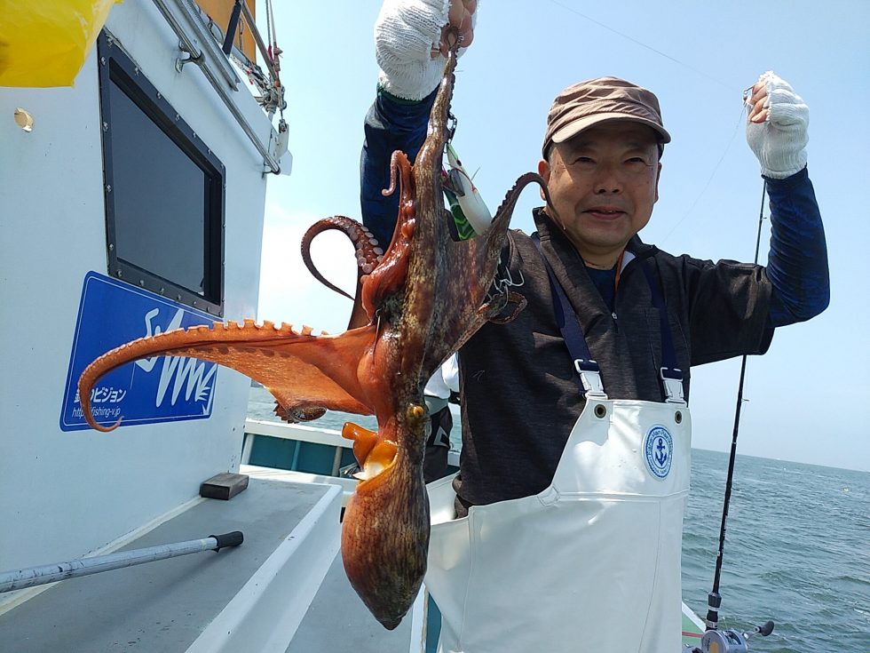 午後便タコ釣りー