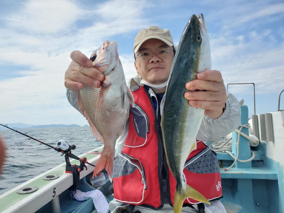 マダイ、ハマチ!