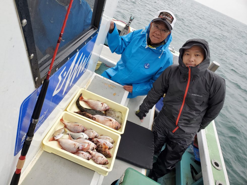 親子で船釣り!