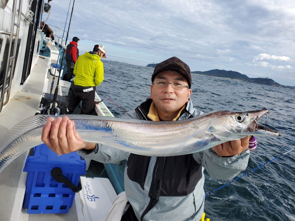釣具の天狗堂豊田店、角田さん指5本ゲットー!おめでとうございます