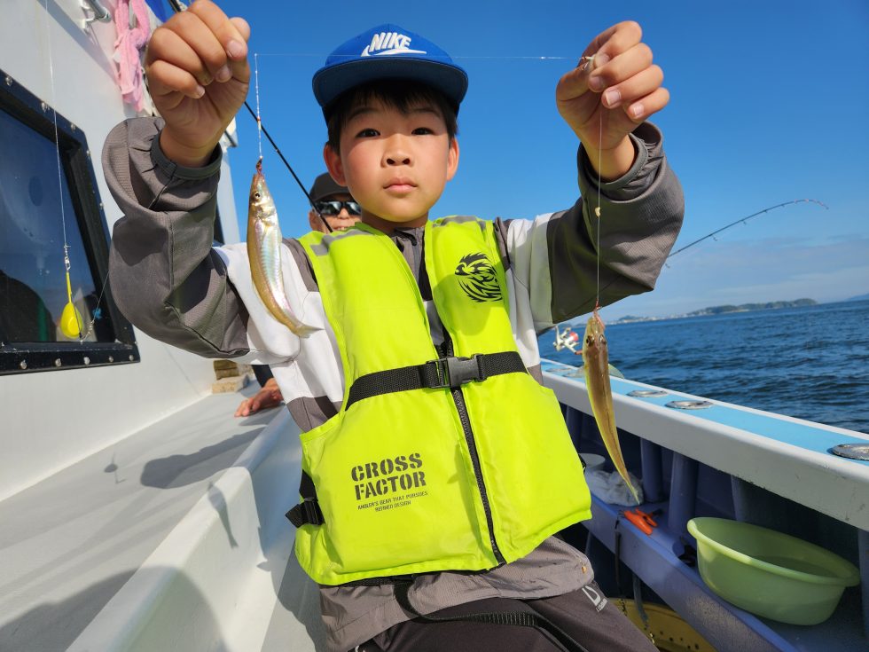 ダブルで釣りまくり!