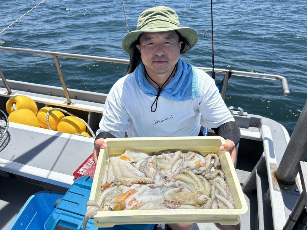 タコ釣り、当たり年!