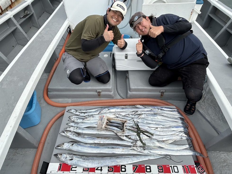 特選マイワシで釣りまくり！