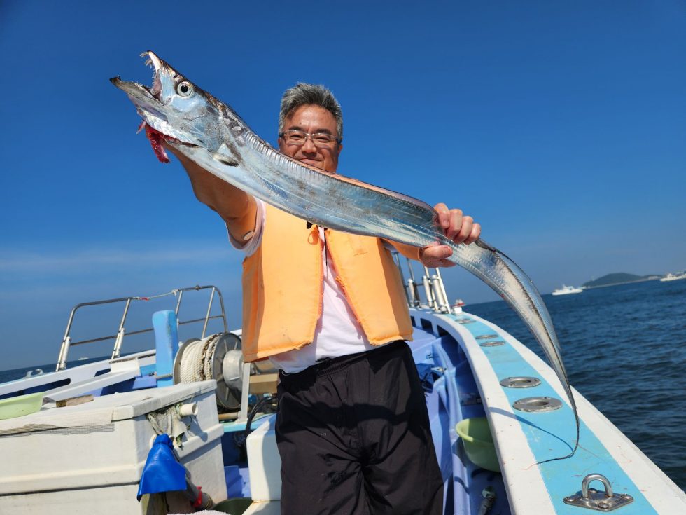 いつも大型ゲット、お見事です