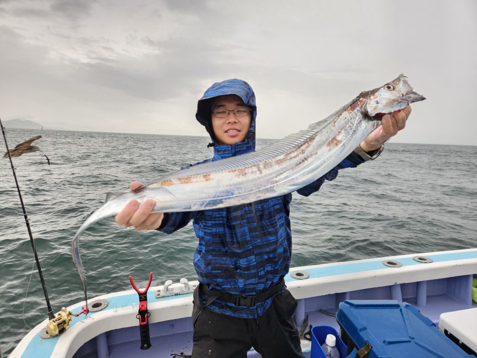 釣具のマルハンさん良型タチウオ！