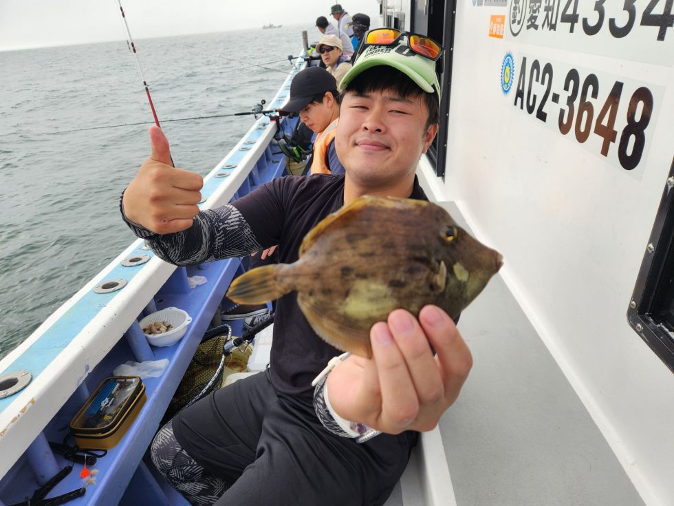 肝パンカワハギ！狙い撃ちでしたね