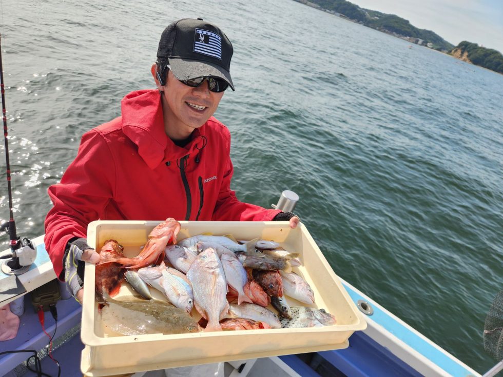 コショウダイ、小鯛、マアジ等、７目達成！