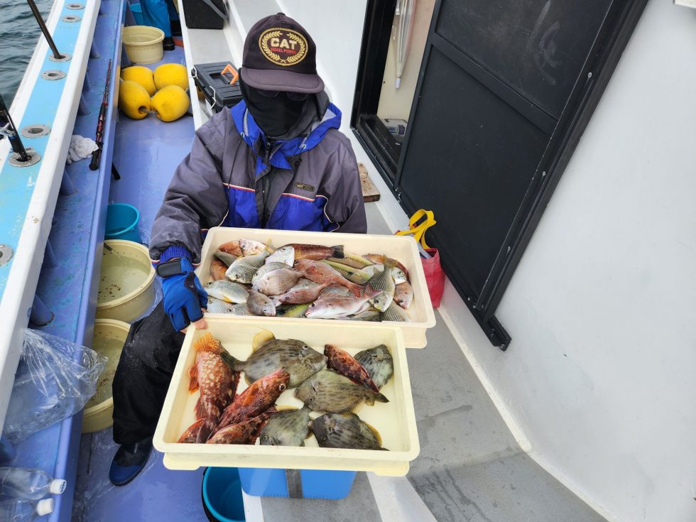 多彩な釣果で最高潮！