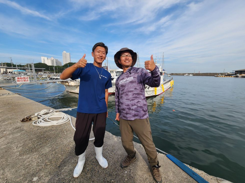 イワシ泳がせ開幕！