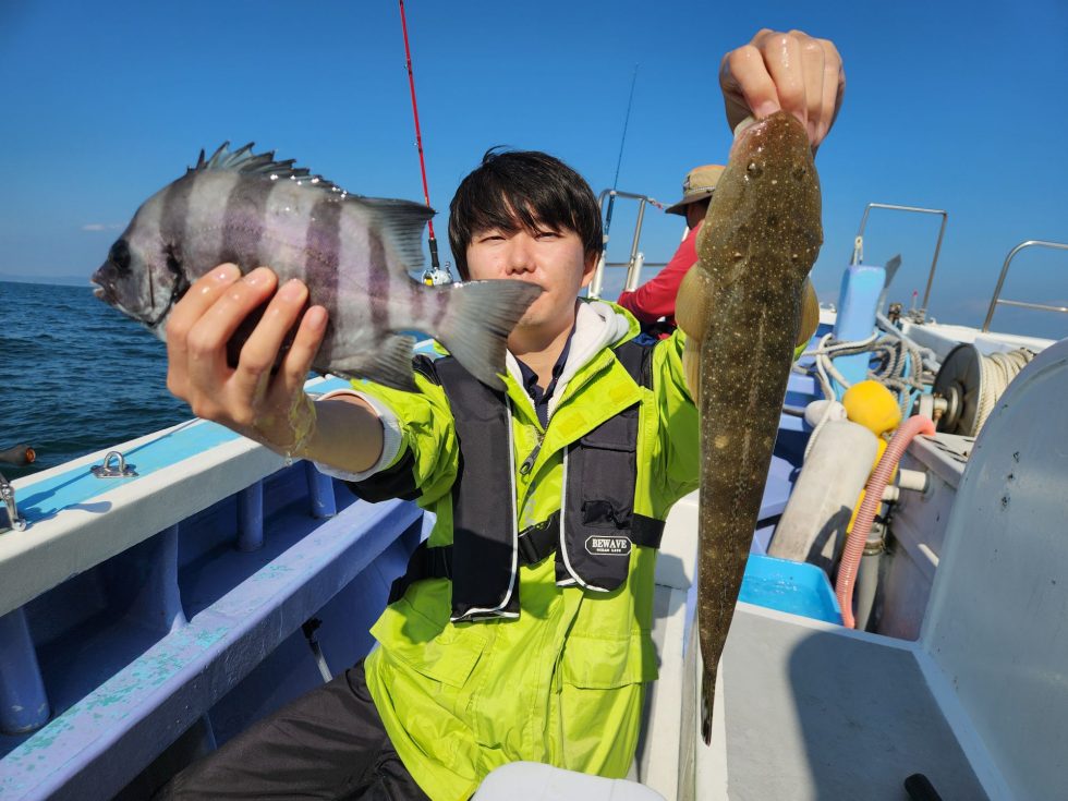 ウタセ五目も爆発ー！高級魚乱舞！