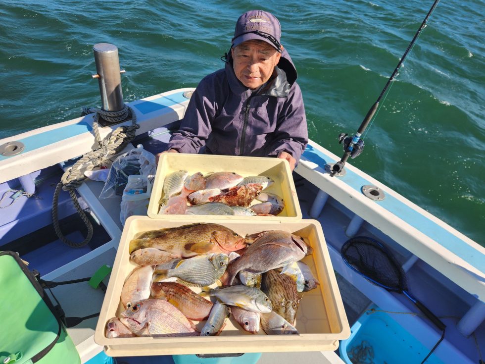 前半伊良湖沖、後半の港前は凄かったー