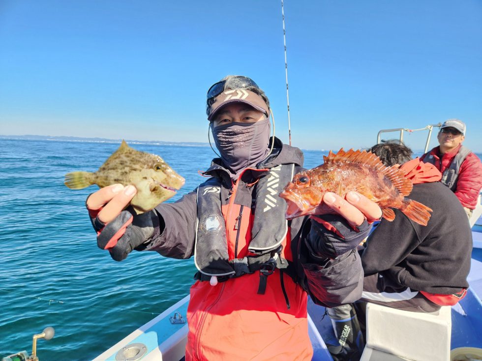 多彩な釣果にドキドキワクワク！