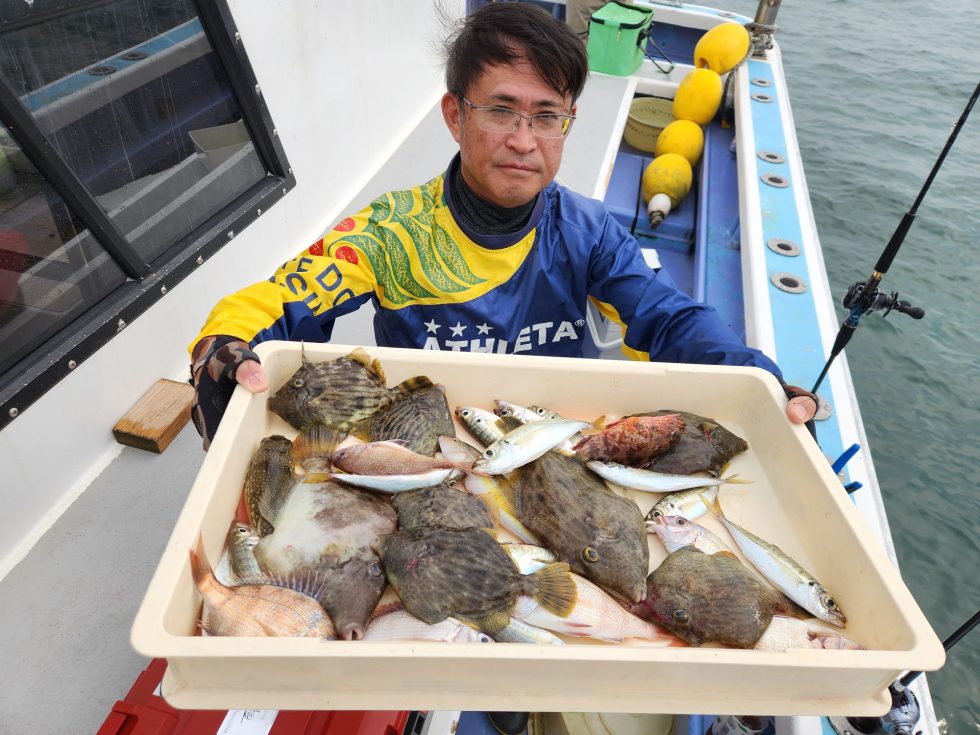 多彩な釣果で大満足！