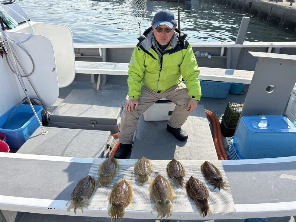 肉厚コウイカ爆発！