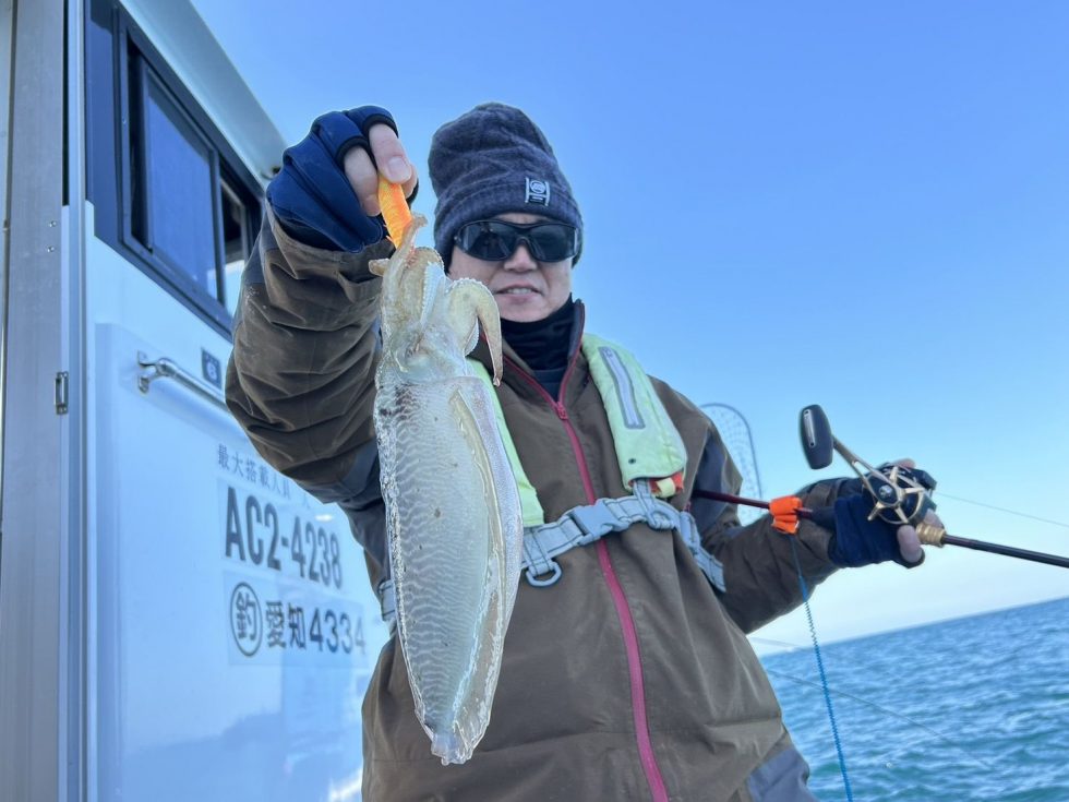 コウイカぼこぼこ！最高潮！