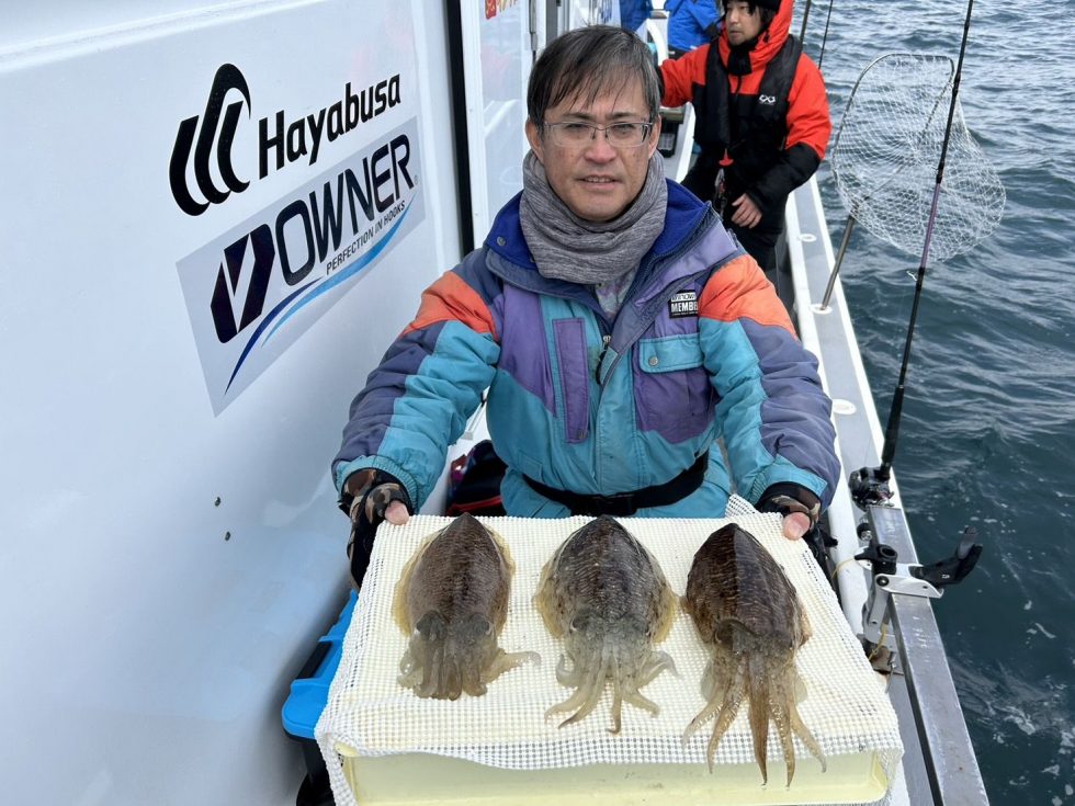 絶品コウイカに夢中！