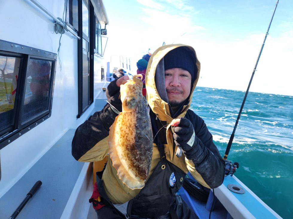 忠栄丸恒例コウイカ釣りへ！