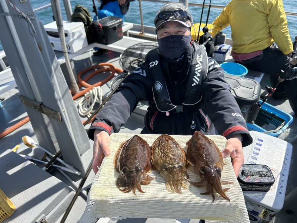 明日も穏やかです！楽しみです