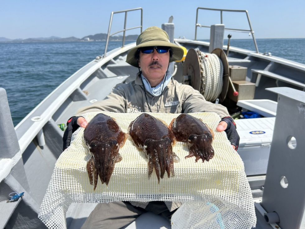 極少人数での出船でした明日も出船確定です!