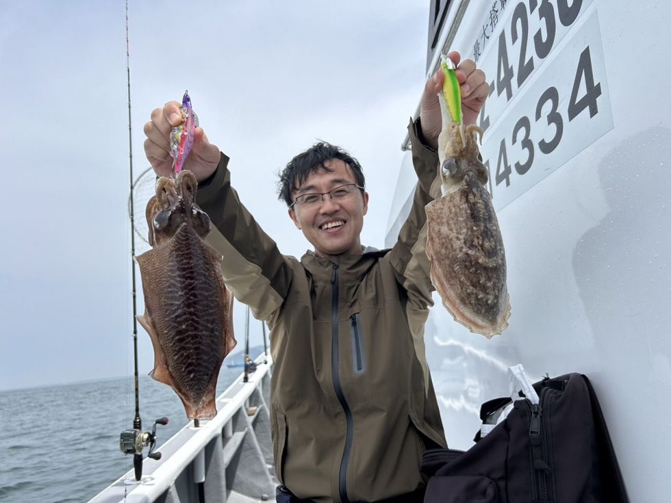 コウイカ釣り出船!