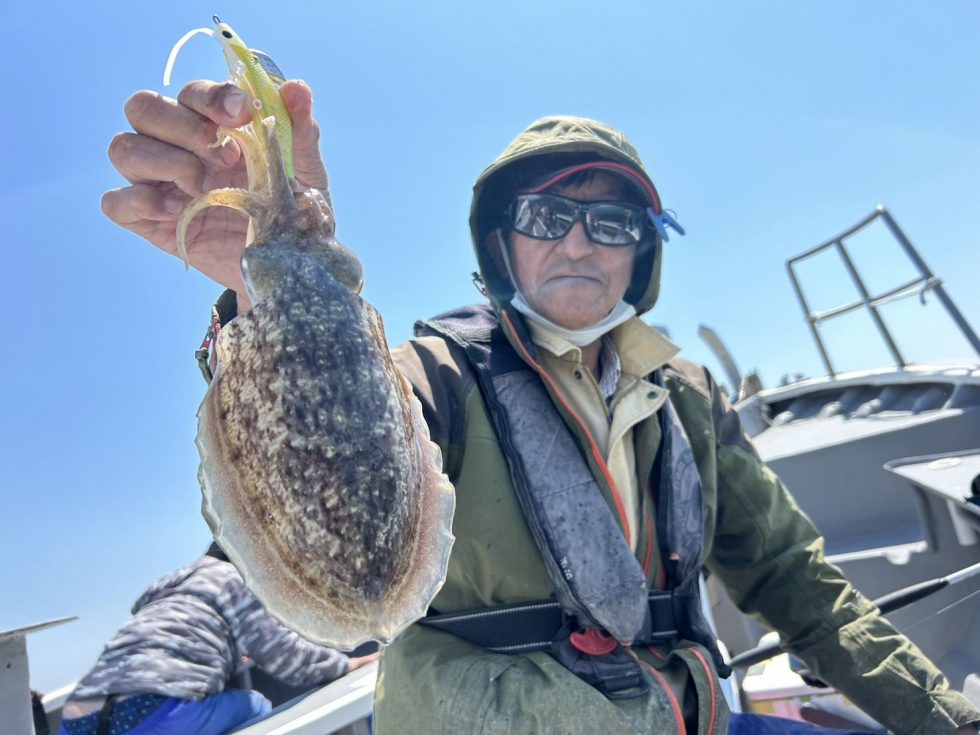 コウイカ釣り次回4/28(月)出船確定です！