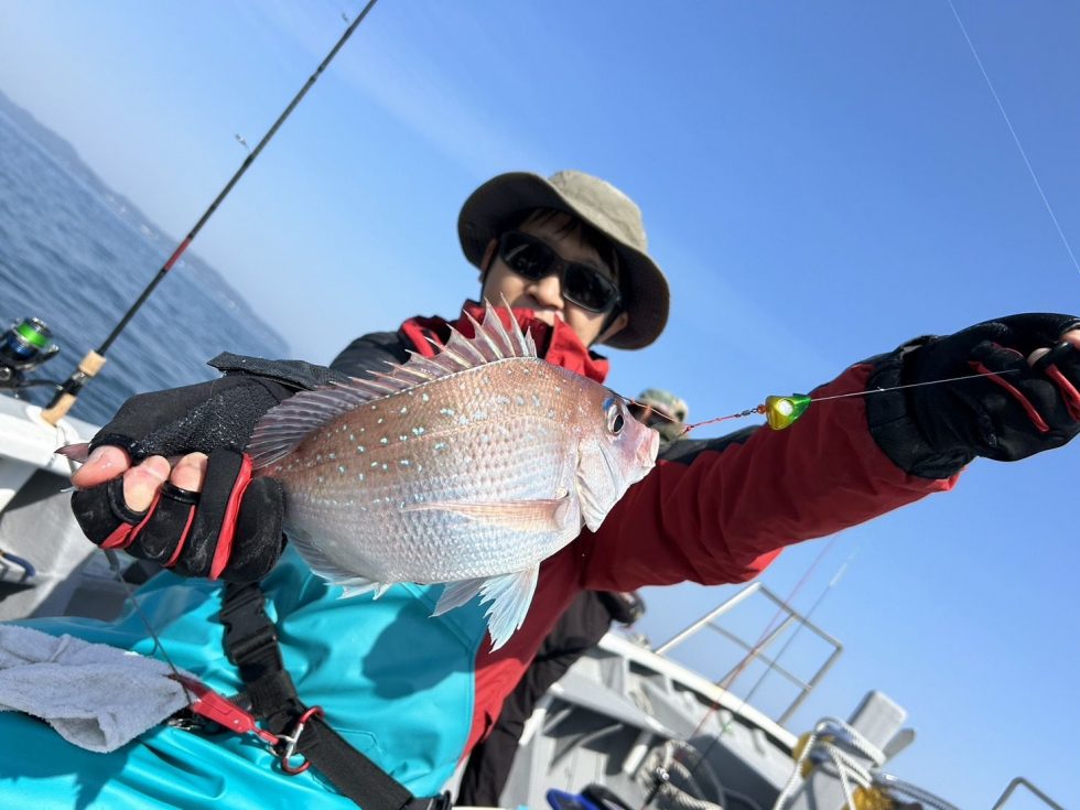 一つテンヤにどハマリ!