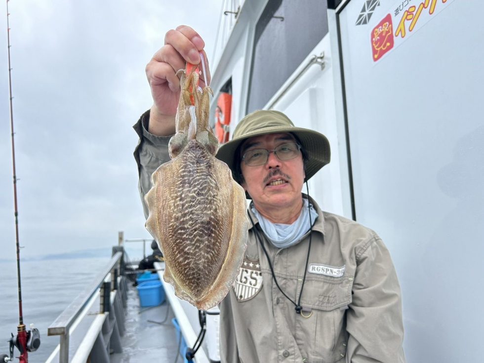 コウイカ釣り出船!