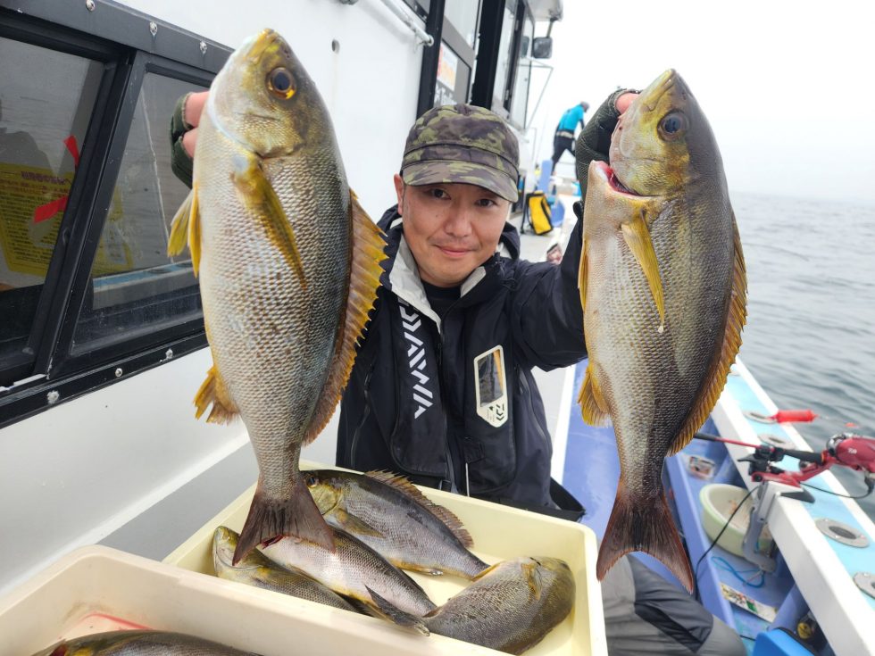 皆さんに釣れて良い釣れ方でした