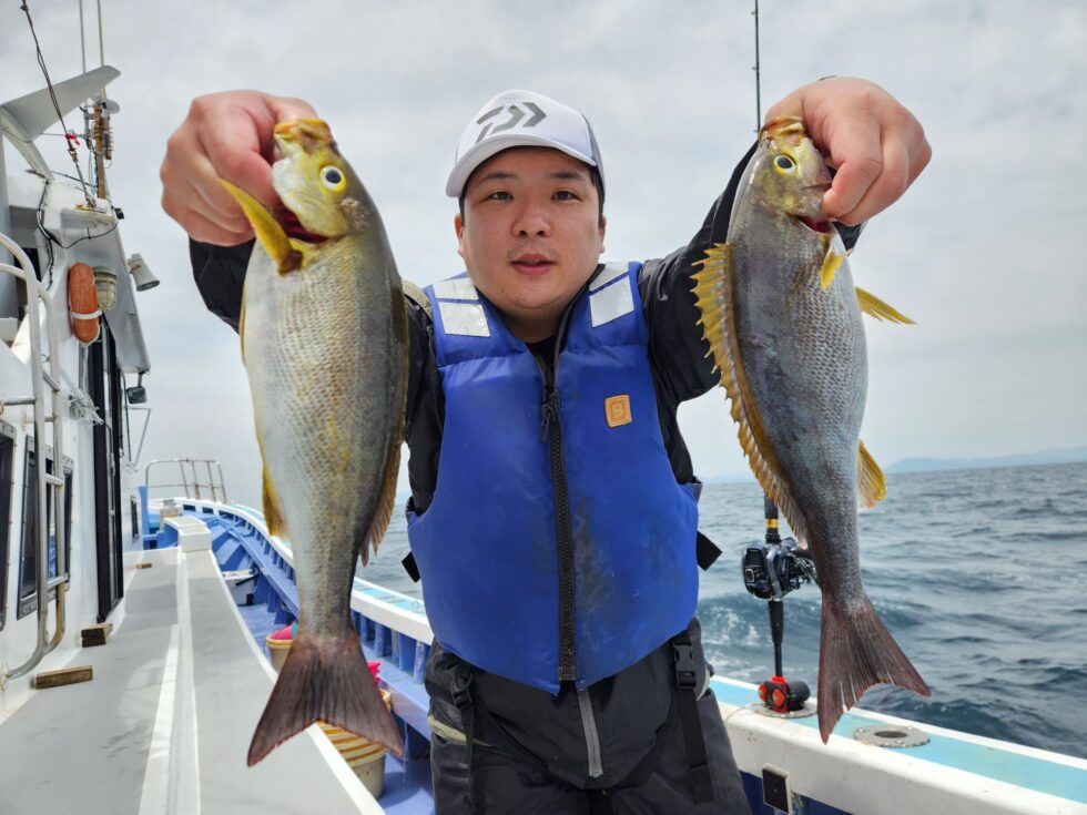 明日も大山沖イサキ出船確定です!