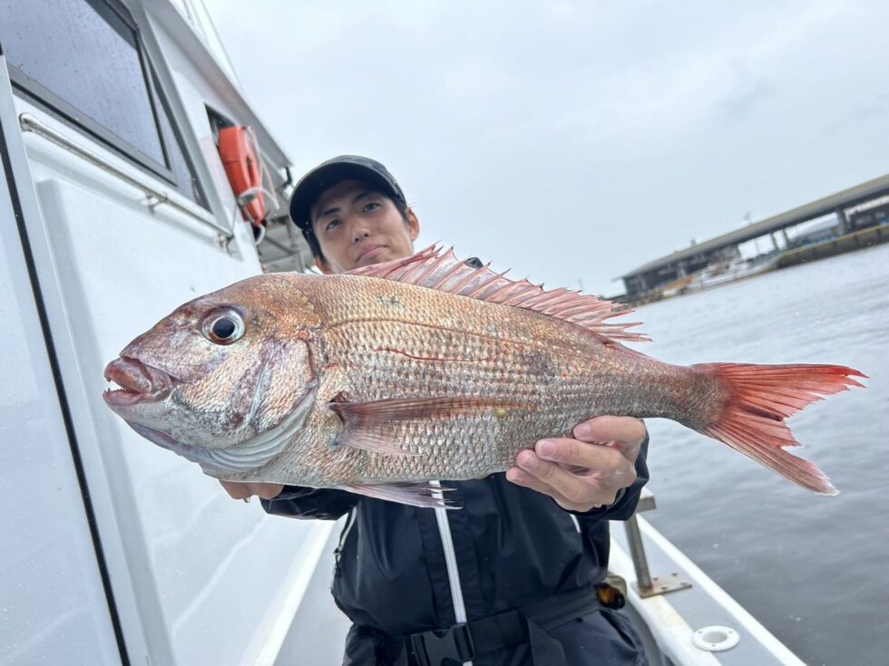 今日は経験者ばかりの精鋭で真鯛乱舞!