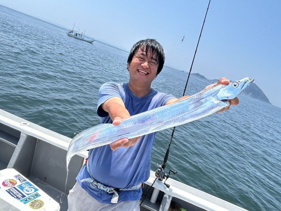 テンヤタチウオ出船!難しい1日でした、明日からも頑張りますよ!