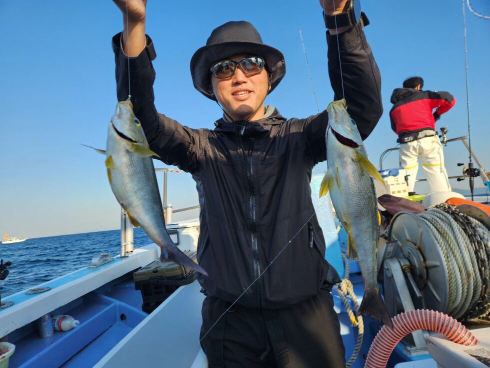 明日からも大山沖イサキ釣り出船確定!