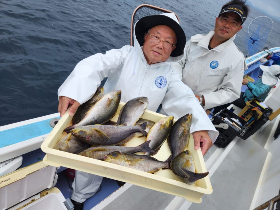 フィッシング遊さん釣り教室、皆さんバッチリ!