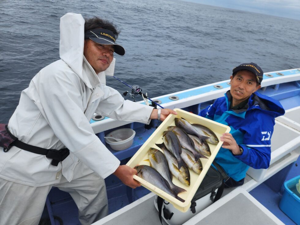 明日(木)もイサキ釣り出船確定です!お待ちしてます