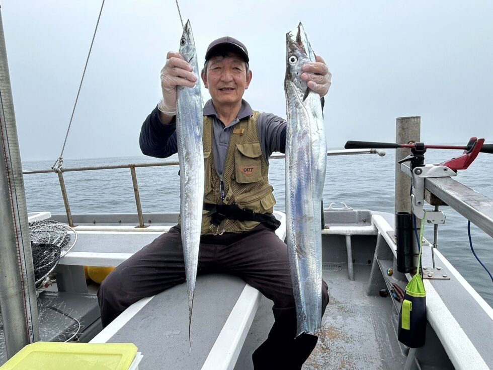 お見事でした!金曜日テンヤタチウオ出船確定です!空き多数