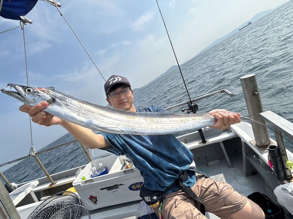 伊良湖沖テンヤタチウオゲーム！