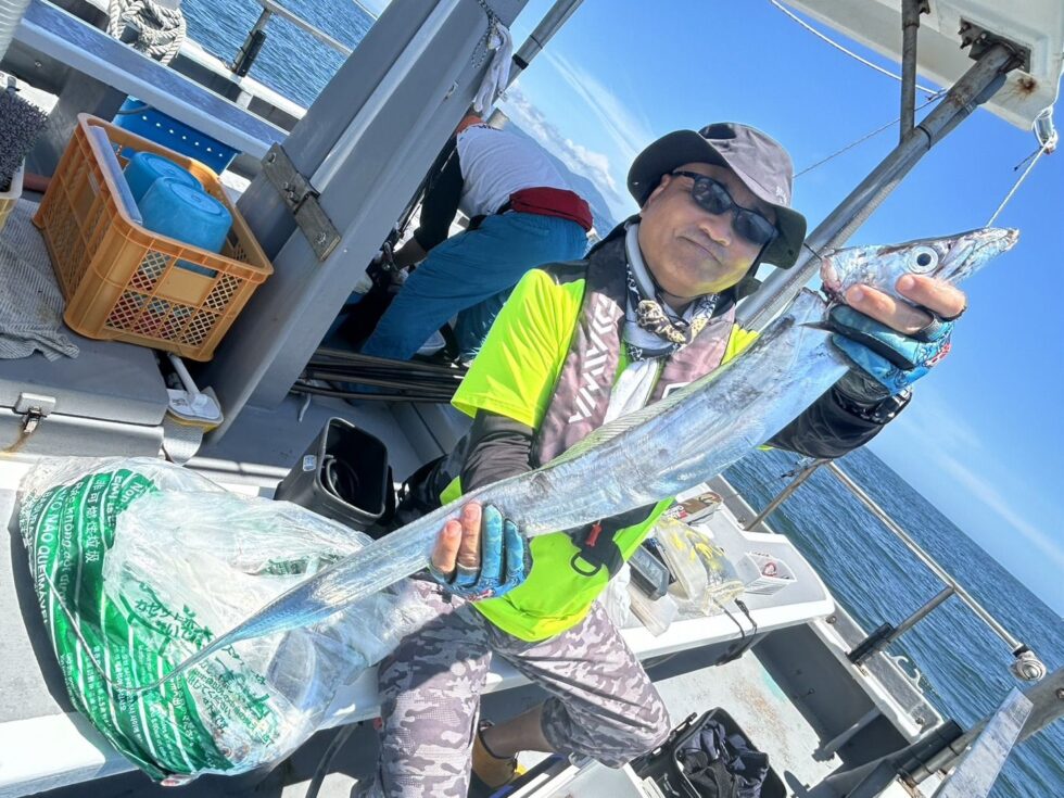 大型タチウオ一気活性あがってきましたよ!
