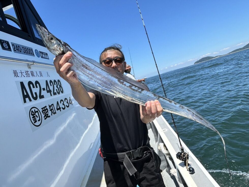伊良湖水道テンヤタチウオ専門!爆発中!