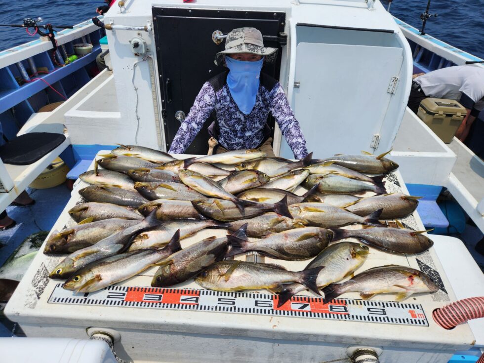 大山沖ジャンボイサキ猛烈!