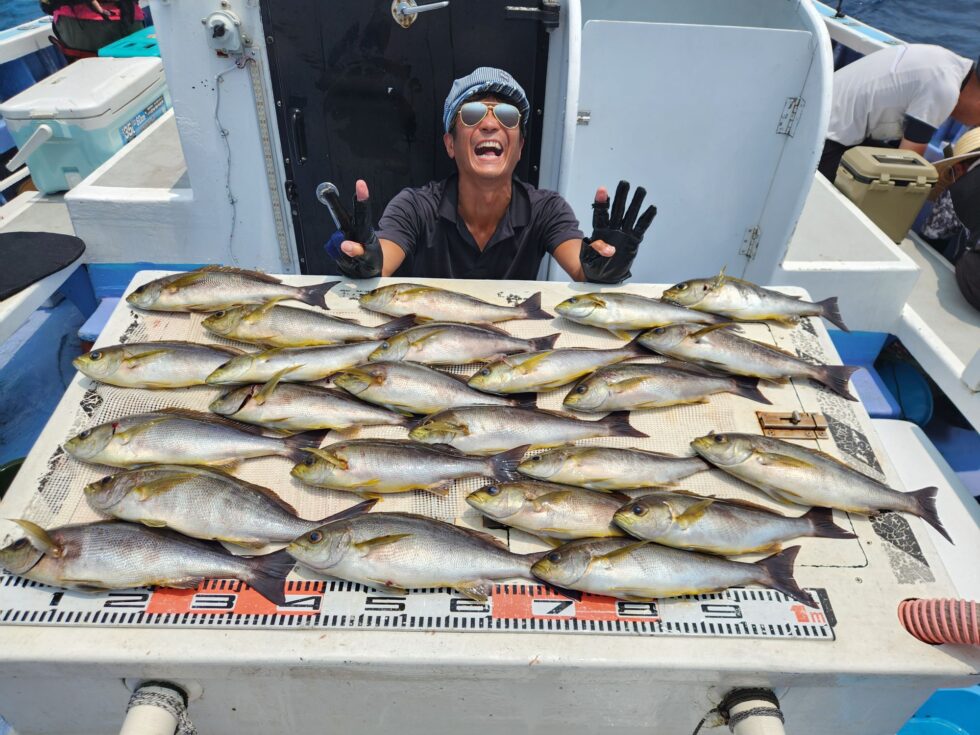 大山沖イサキが大チャンス!