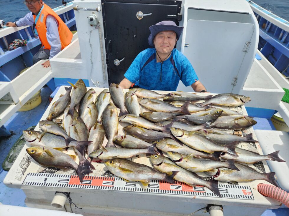 皆さんに入れ食い状態!