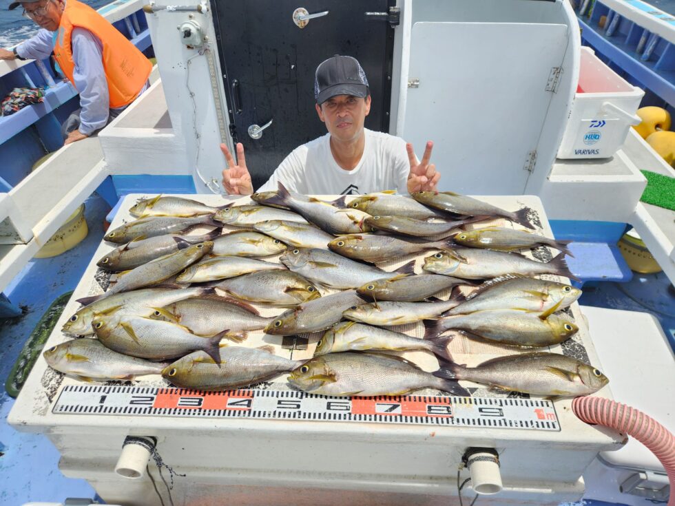 まだまだ大山沖へジャンボ狙い!