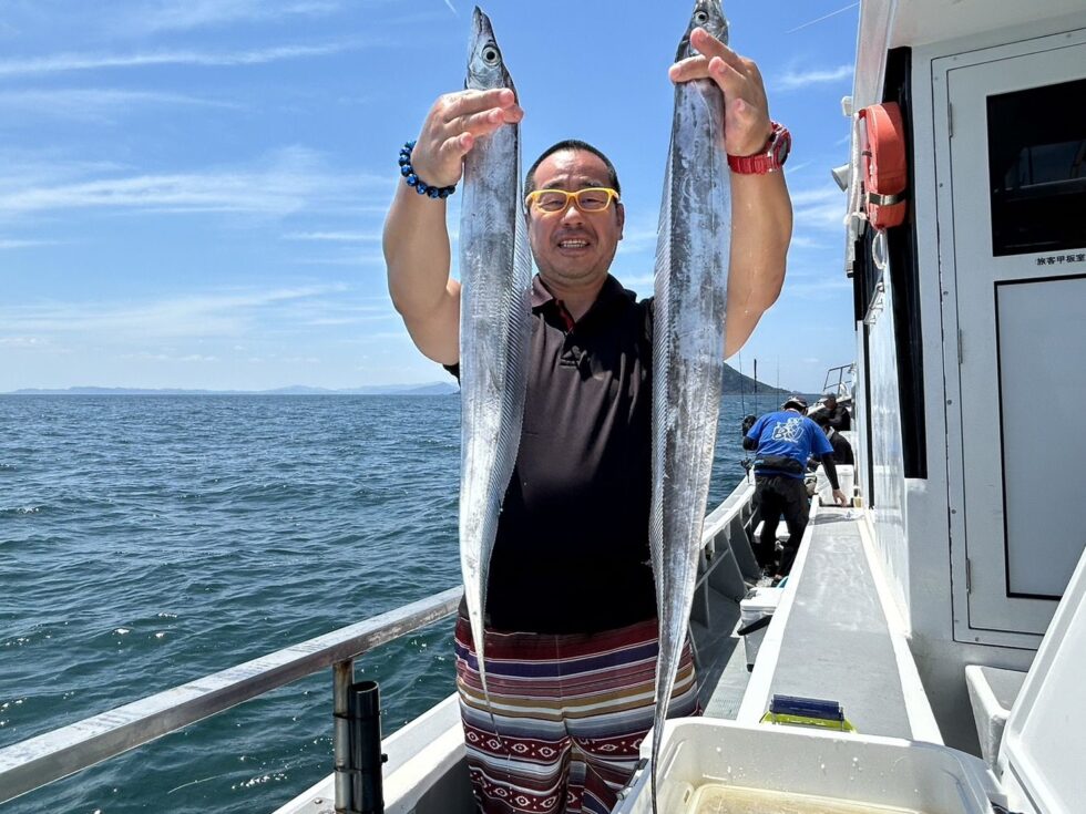2隻分乗ゆったり釣行でした