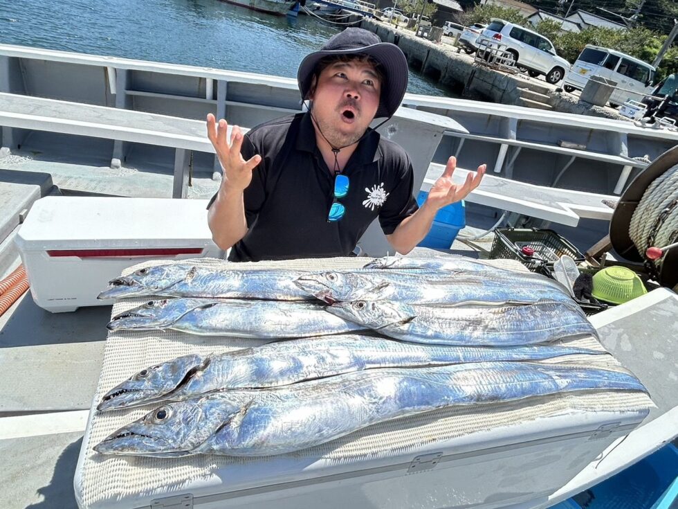 今日もお見事でした！大型タチウオチャンス！