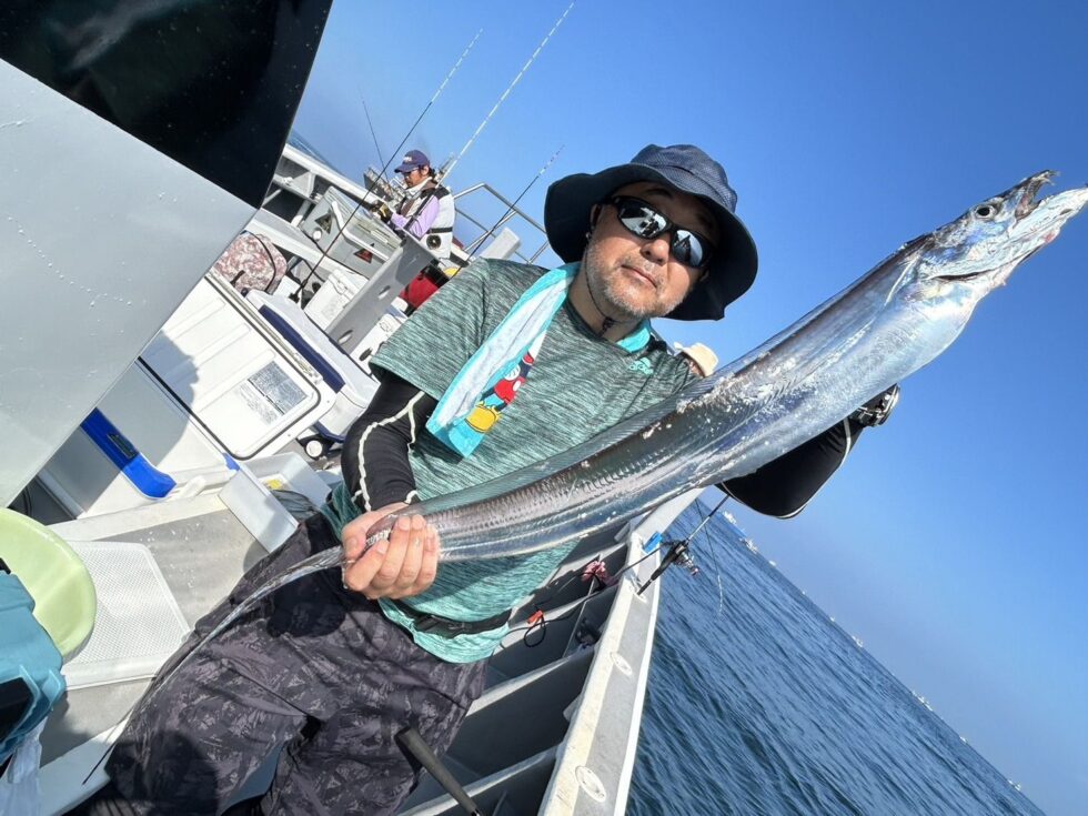 ２隻分乗ゆったり釣行でした
