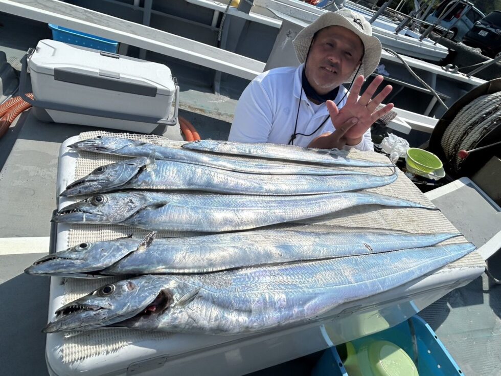 名人さんメーター越え釣りまくりー
