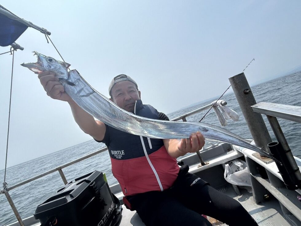 テンヤタチウオ極少人数の出船でした!