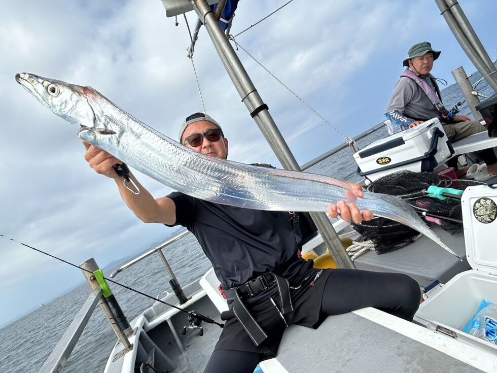 極太タチウオ！尾切れでした