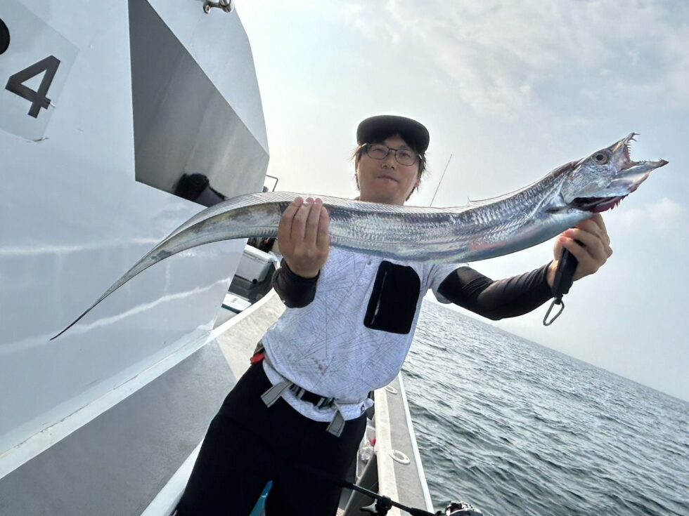 伊良湖水道テンヤタチウオ専門！